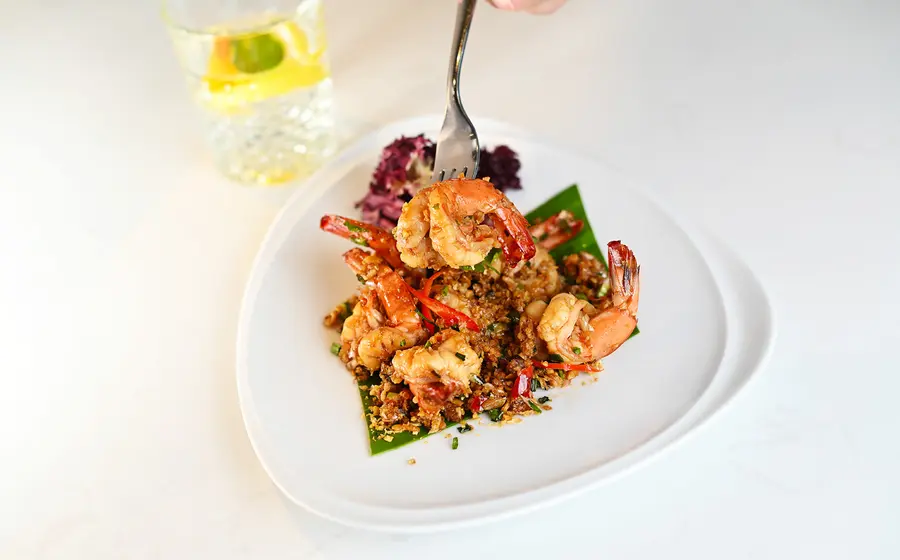 Stir Fried Prawn with Fresh Chili
