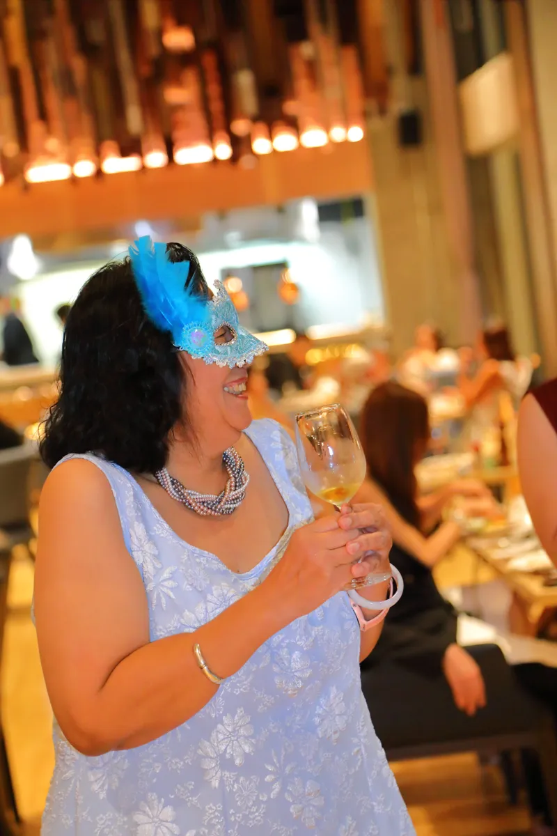 Wine & Masquerade Dinner · 12