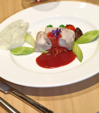 Steamed Seabass Fillet